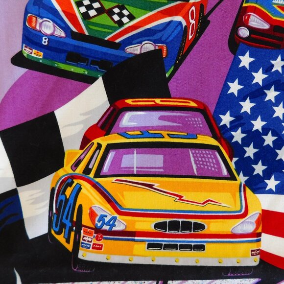 OOP high speed Alexander Henry quilt fabric Daytona NASCAR stock car race track - Picture 1 of 16